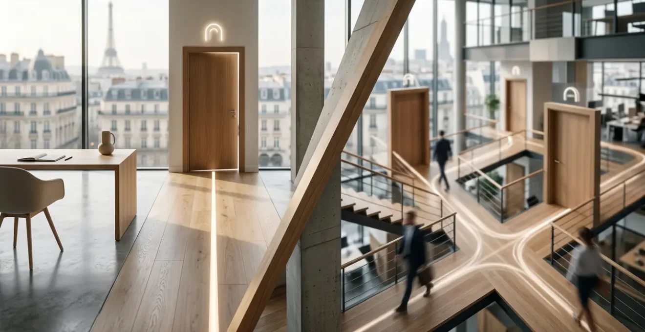 Comparaison visuelle entre une landing page ciblée et une page d'accueil complexe dans un contexte de marketing digital