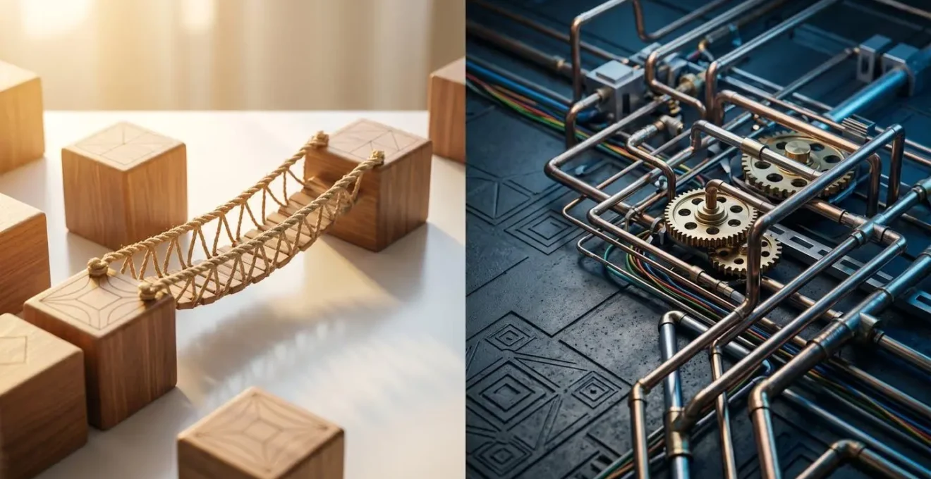 Représentation visuelle d'une connexion de données entre systèmes