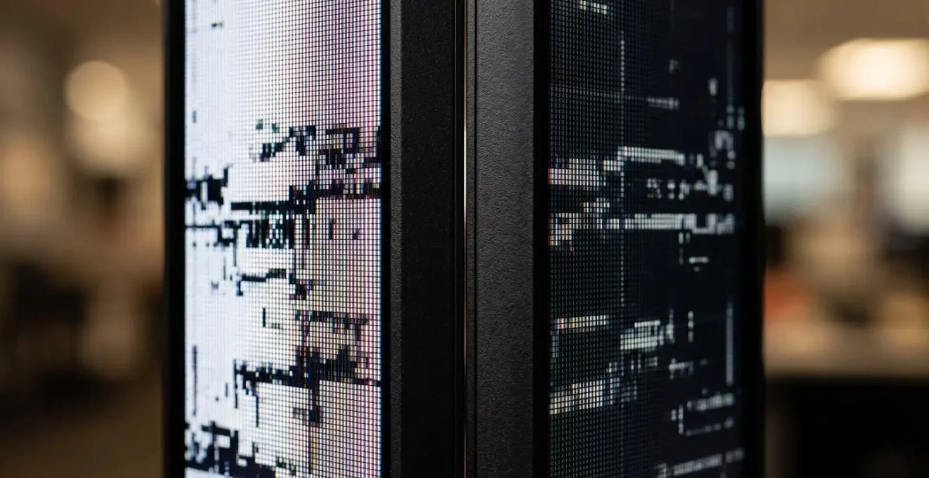Comparaison côte à côte d'une interface en mode clair et mode sombre montrant l'impact sur la fatigue visuelle